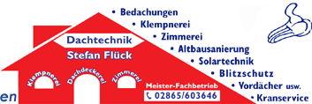 Dachtechnik Flck - Alles rund ums Dach